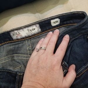 BKE dark wash bootcut jeans